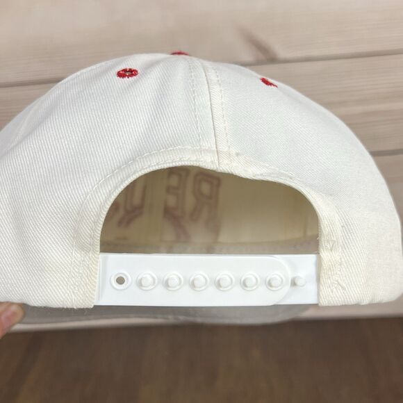 Vintage ANNCO Cincinnati Reds Hat Snapback Cap Pro Line MLB 90s USA Red/White - Picture 6 of 12